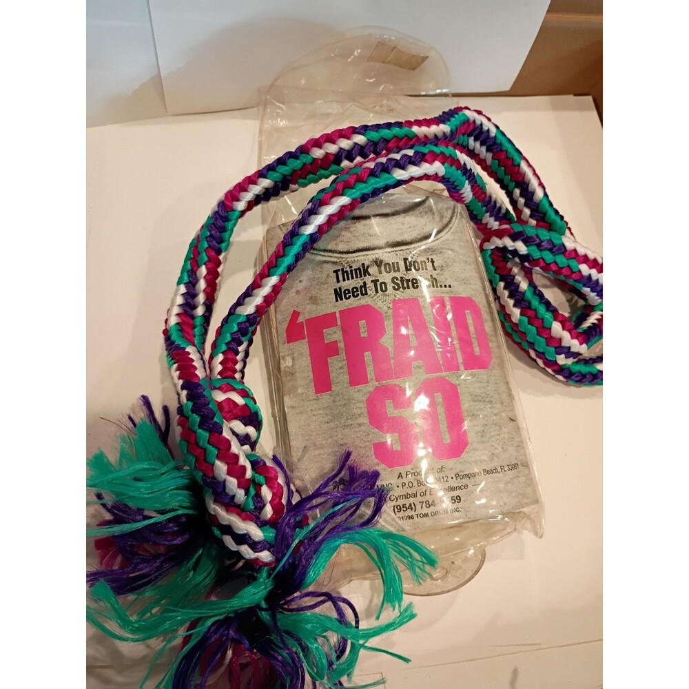 Vintage Rope For Stretching Fraid Not With Book  Guiding Your Stretching Routine